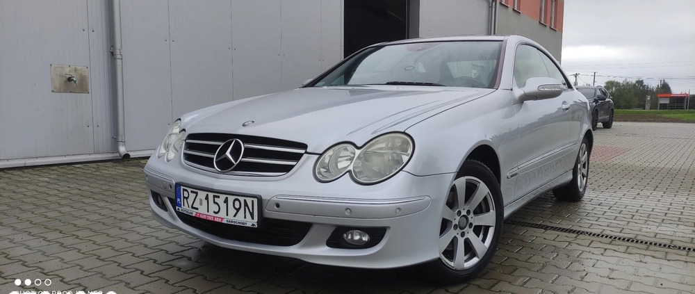 Mercedes-Benz CLK cena 26500 przebieg: 225000, rok produkcji 2007 z Rzeszów małe 301